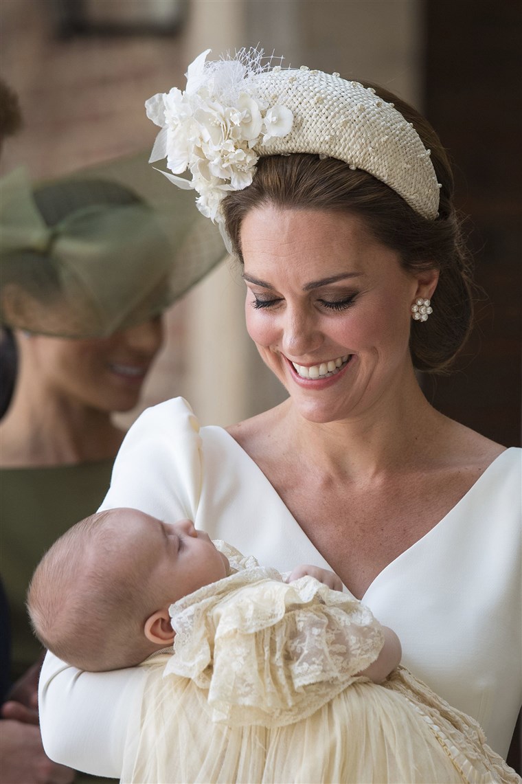 Kate Duchess of Cambridge, Prince Louis, christening