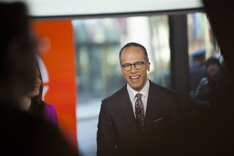 Лестер Holt on the TODAY show on March 6, 2014. 