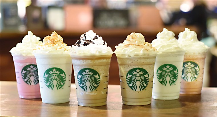 Starbucks' new Frappuccino flavors