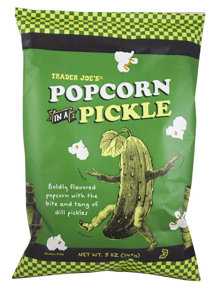 Prekybininkas Joe's Popcorn in a Pickle