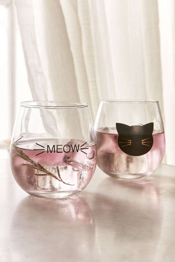 Miau Stemless Wine Glass