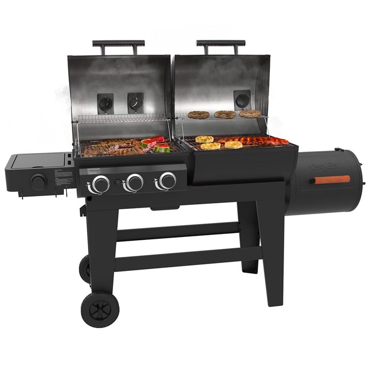 Trivietis Play Gas and Charcoal Grill