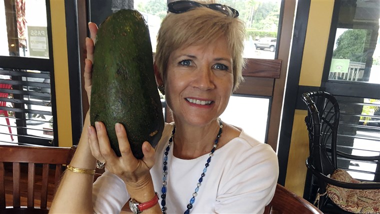 Wang is waiting to hear back from Guinness World Records to find out if the 5-pound (2.3-kilogram) avocado she snagged is the world's largest.