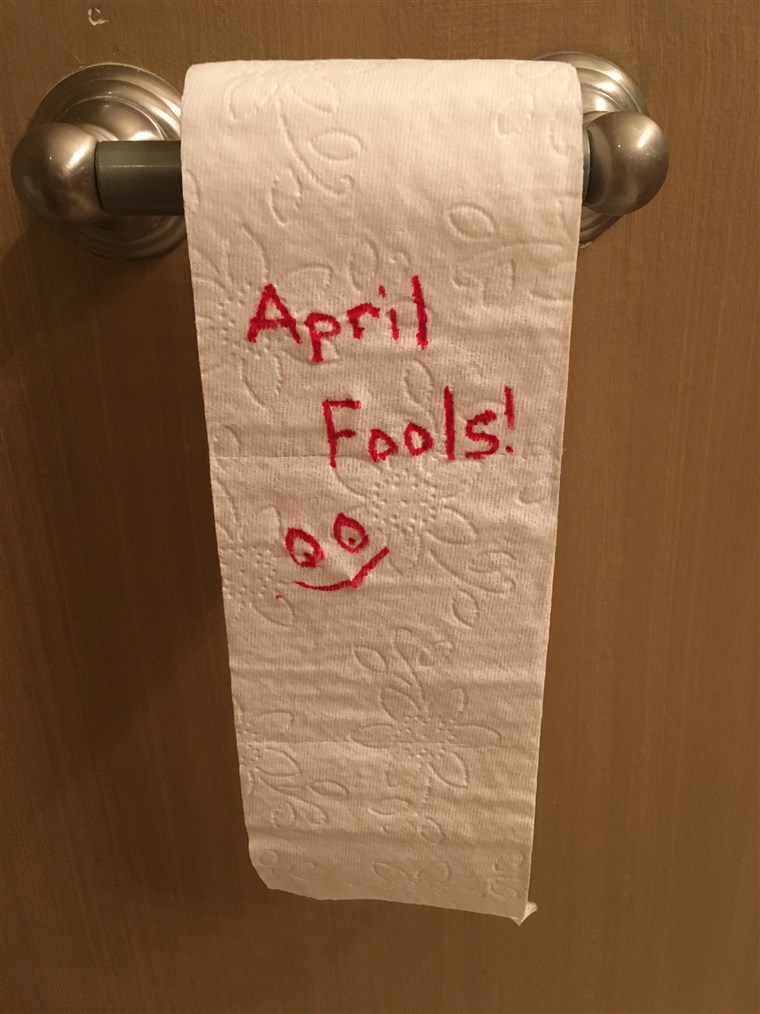 Toalett paper prank