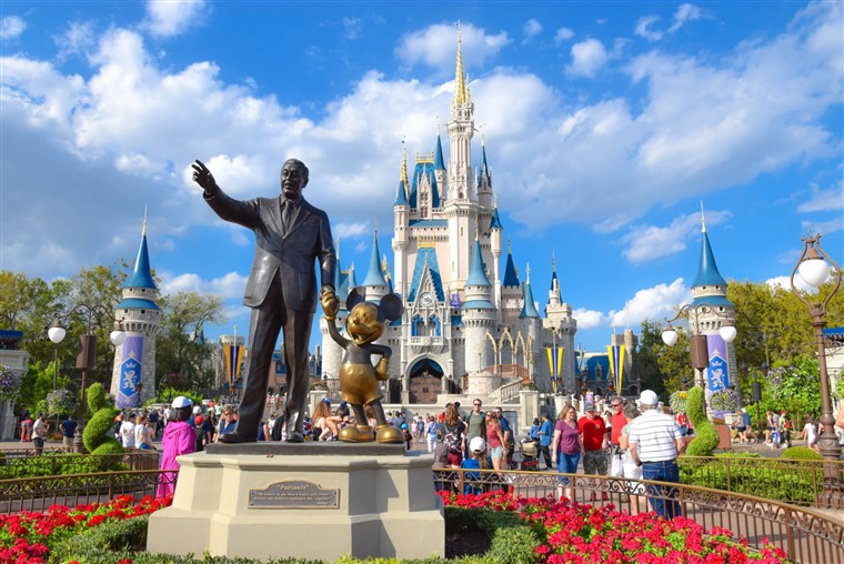 Top US amusement parks: Magic Kingdom at Disney World