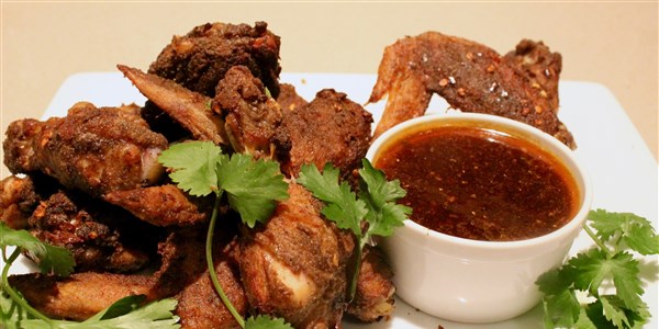 Слатко and Spicy Thai Chicken Wings