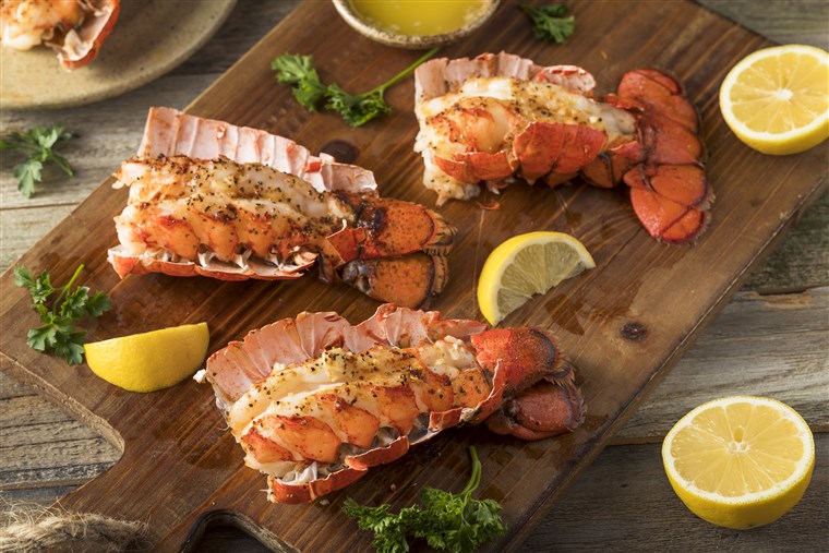 Kaip to cook lobster tail: roasted lobster tail
