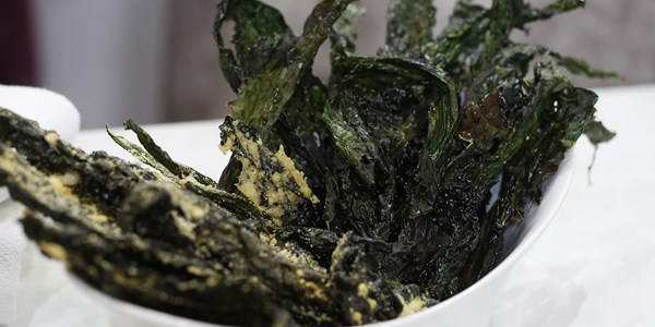 parmesan- Kale Chips
