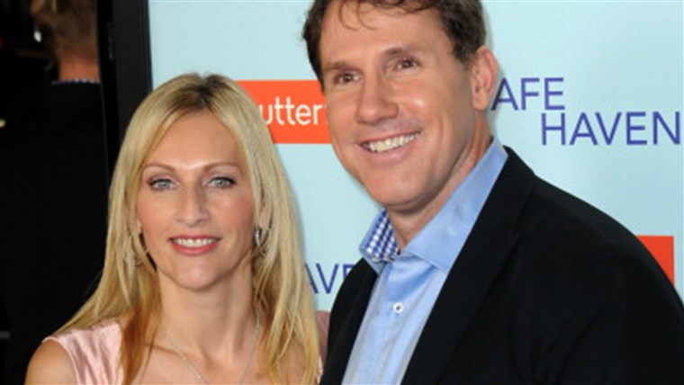 Nicholas Sparks and his wife Cathy in 2013.